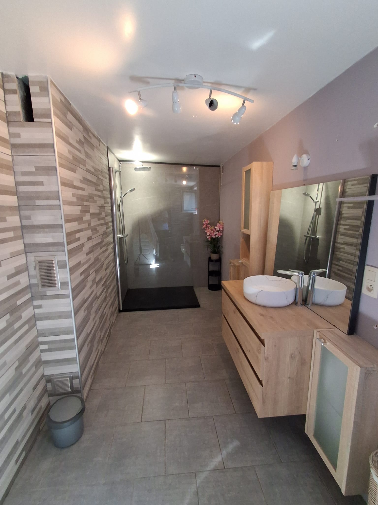 Salle de bain — rénovation douche italienne